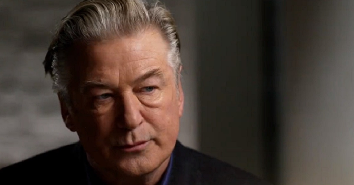 Actor Alec Baldwin is interviewed by ABC's George Stephanopoulos.