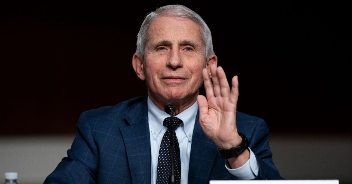 Dr. Anthony Fauci gives an opening statement during a Senate Health, Education, Labor and Pensions Committee hearing on Jan. 11 on Capitol Hill in Washington, D.C.