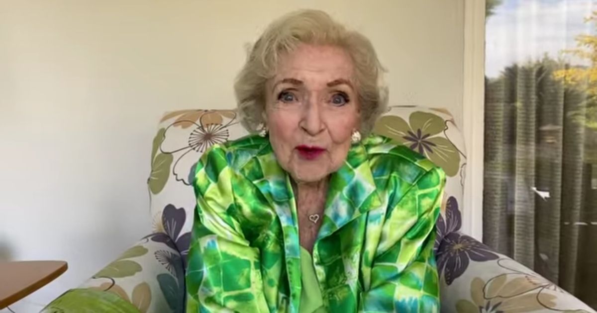 Betty White addresses her fans one final time leading up to her 100th birthday in a video message.