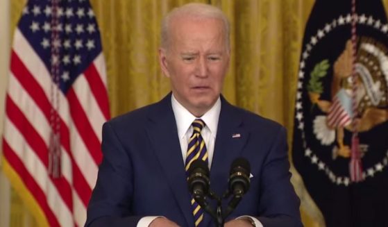 President Joe Biden gave a lengthy, confused, rambling reply - complete with long, awkward pauses - to a reporter's question about education issues at Wednesday's White House news conference.