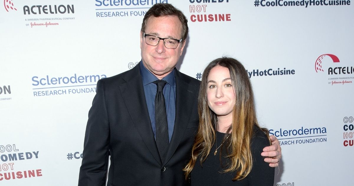Bob Saget and daughter Aubrey Saget attend Bob Saget's Cool Comedy Hot Cuisine presented by the Scleroderma Research Foundation at the Beverly Wilshire Four Seasons Hotel on April 25, 2019, in Beverly Hills, California.