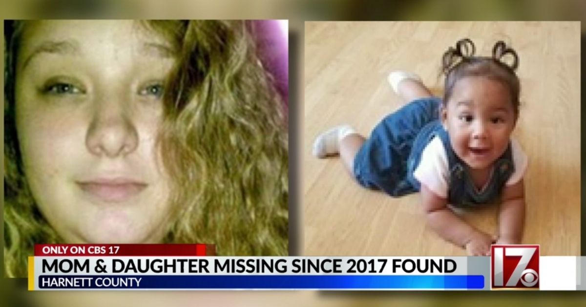 Amber Renaye Weber, left, and her 1-year-old daughter, Miracle Smith, were reported missing at the end of January 2017.
