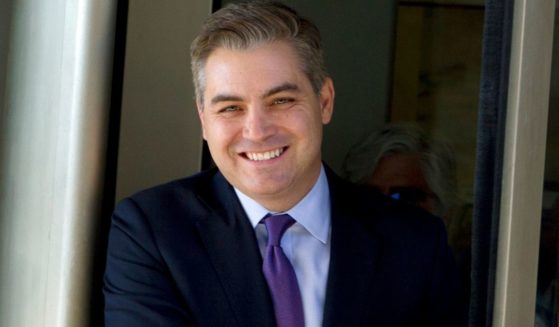 CNN reporter Jim Acosta leaves the U.S. District Courthouse in Washington, D.C., on Nov. 16, 2018, after U.S. District Court Judge Timothy Kelly ordered his White House press credentials returned.