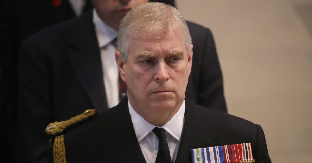 Prince Andrew, Duke of York, attends a commemoration service at Manchester Cathedral marking the 100th anniversary since the start of the Battle of the Somme on July 1, 2016, in Manchester, England.