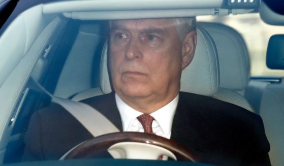 Prince Andrew arrives for an event hosted by Queen Elizabeth II at Buckingham Palace in London on Dec. 18, 2019.