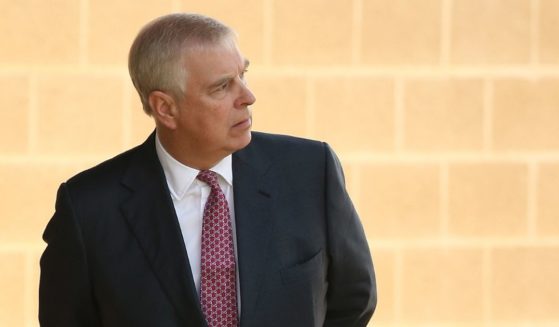 Prince Andrew is seen in a file photo from October 2019 in Perth, Australia.
