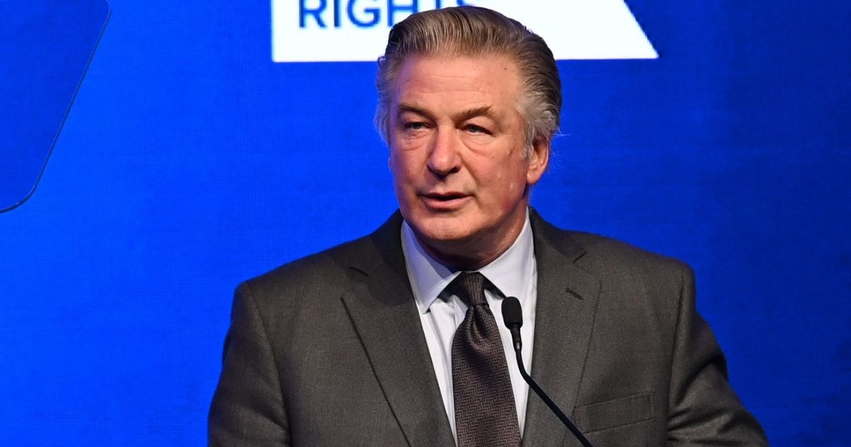 Actor Alec Baldwin, pictured speaking at a December event in New York City.