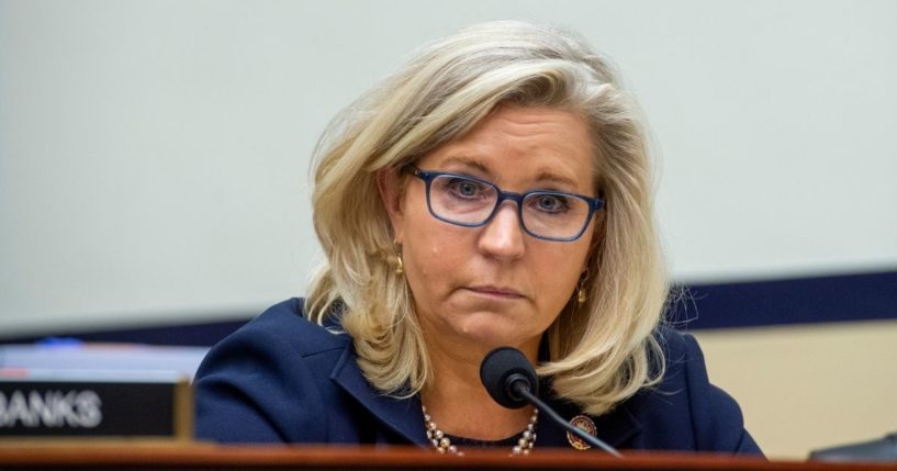 Rep. Liz Cheney, pictured in a file photo from September.