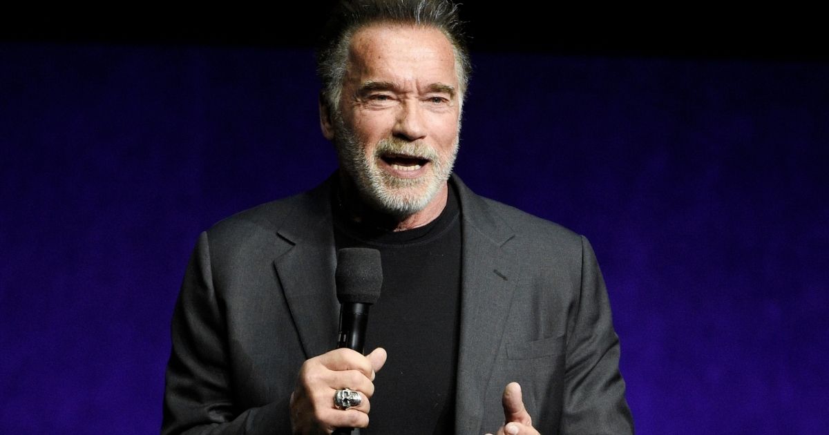 Arnold Schwarzenegger, shown in Las Vegas discussing the movie 'Terminator: Dark Fate' on April 4, 2019, was unhurt Friday in a car accident in Los Angeles, according to a representative for Schwarzenegger.