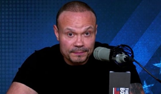Conservative commentator Dan Bongino appears in the video where he announced he was leaving YouTube.