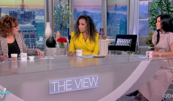 "The View" co-hosts Joy Behar, left, and Sonny Hostin, center, with guest host Lisa Ling, right, on Tuesday's show.