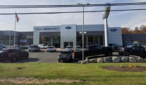 All American Ford in Old Bridge, New Jersey, is seen in November 2021.