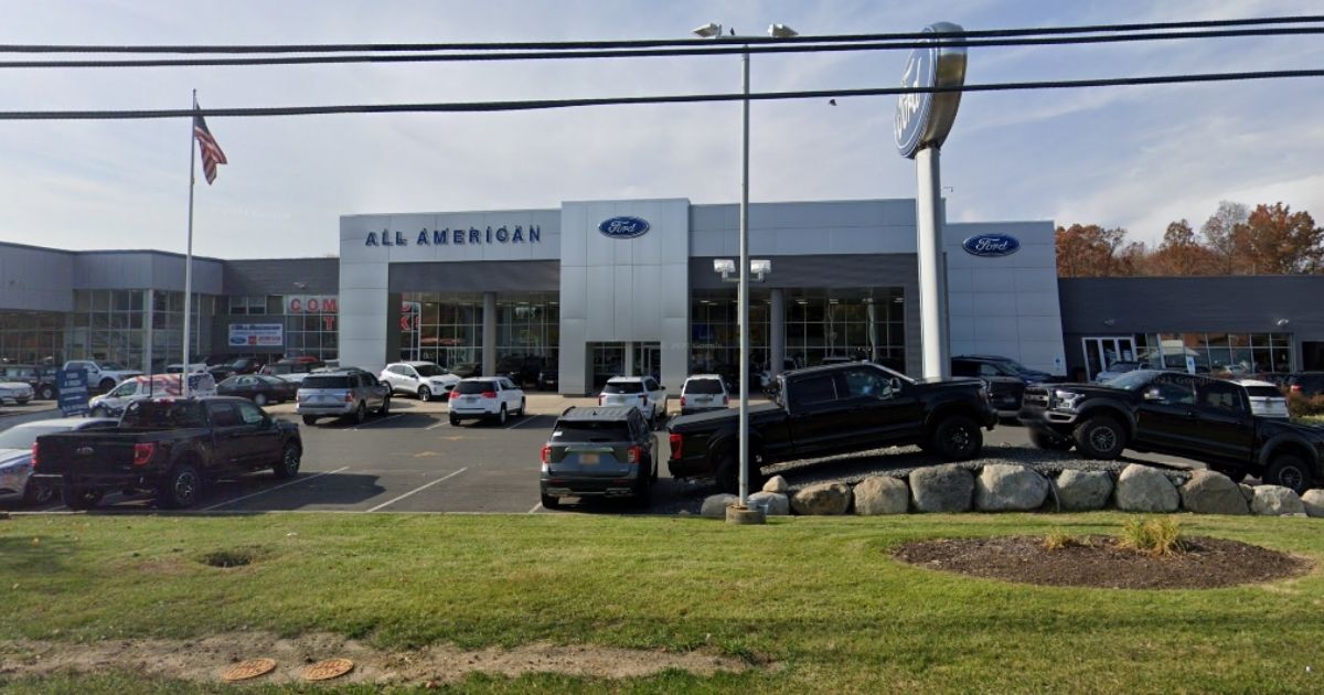 All American Ford in Old Bridge, New Jersey, is seen in November 2021.