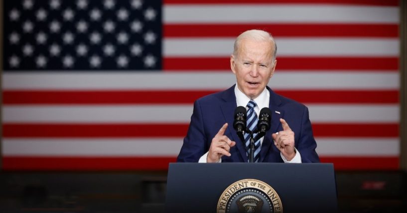 President Joe Biden began to ramble incoherently Friday during remarks at Ironworkers Local 5 in Upper Marlboro, Maryland, raising still more questions about his cognitive decline.