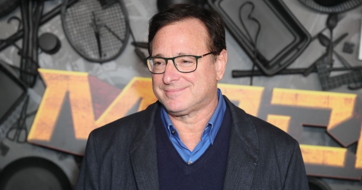 Bob Saget attends the premiere of the comedy series "MacGruber" at the California Science Center on Dec. 8, 2021, in Los Angeles.