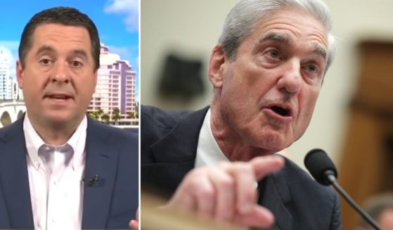 Devin Nunes, left, told Fox News on Wednesday that special counsel John Durham should investigate former special counsel Robert Mueller's team. Robert Mueller testifies before the House Intelligence Committee on July 24, 2019, in Washington, D.C.