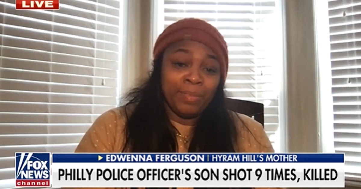 Veteran Philadelphia police Officer Edwenna Ferguson discusses her son's killing on Monday's "The Faulkner Focus" on Fox News.