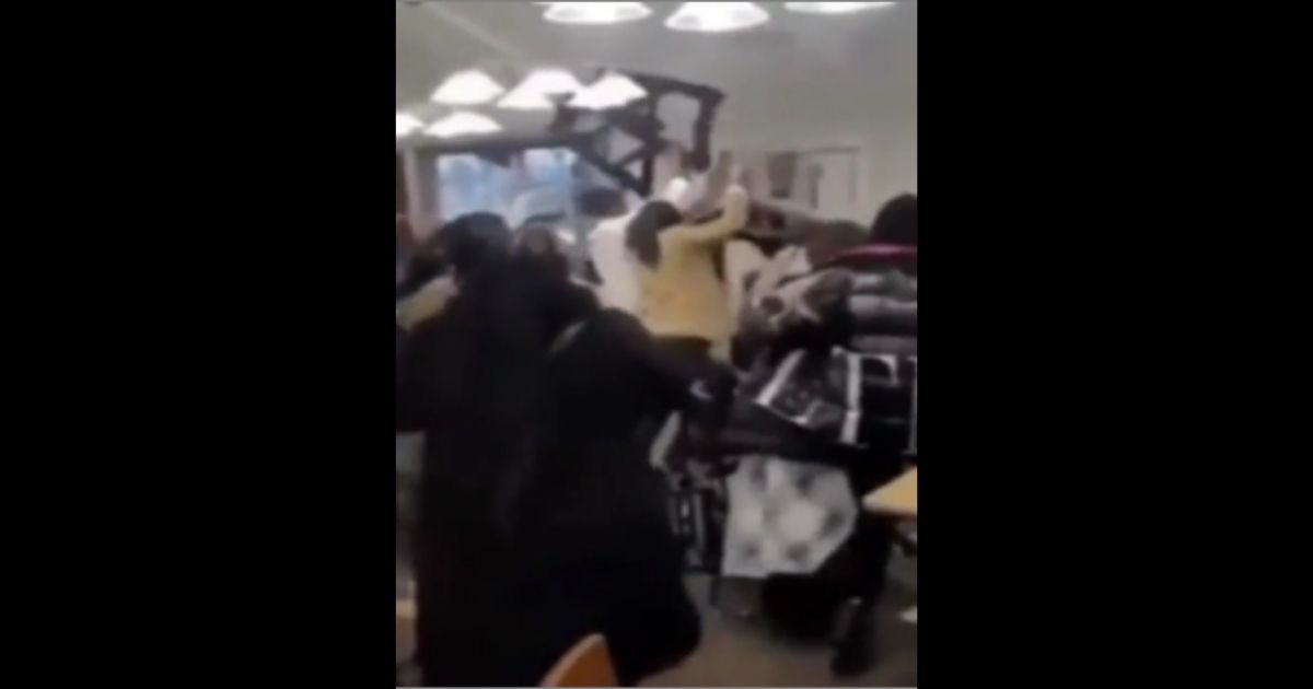 Customers hoping for a classic buffet dinner at a Golden Corral in Bensalem, Pennsylvania, on Friday night were instead met with a massive brawl.