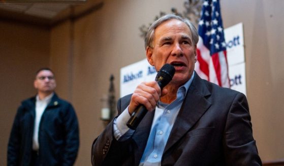 Texas Gov. Greg Abbott speaks during a campaign event on Wednesday in Houston.