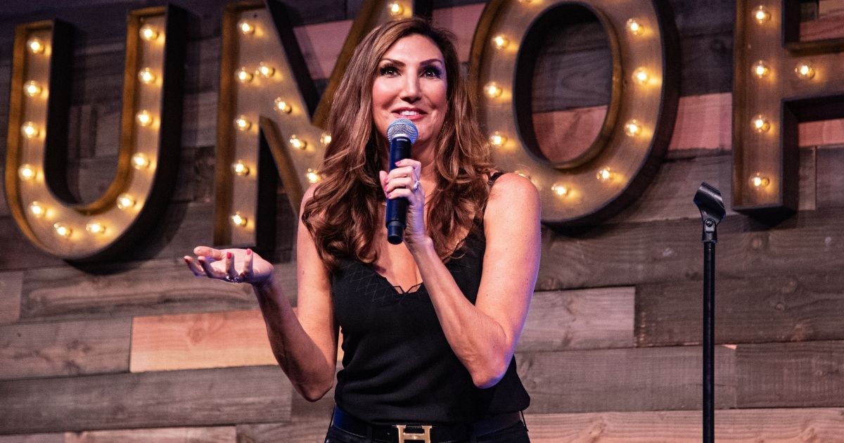 Comedian Heather McDonald gives a performance at KAABOO Texas in Dallas on May 11, 2019.
