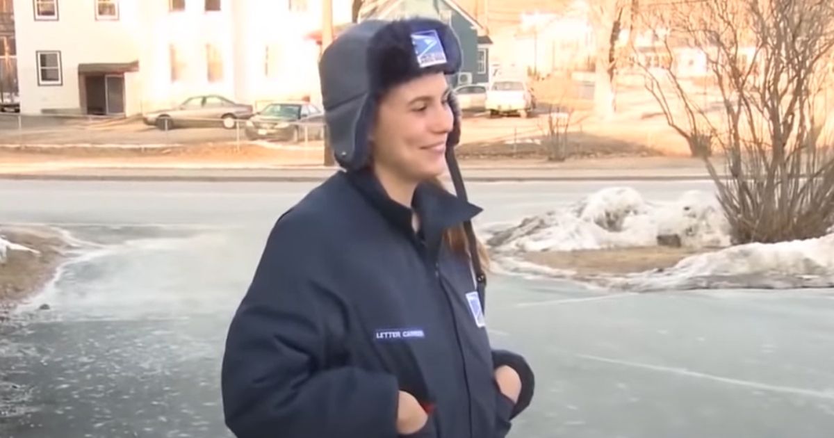 Kayla Berridge, who works for the U.S. Postal Service in Newmarket, New Hampshire, helped save a woman's life.