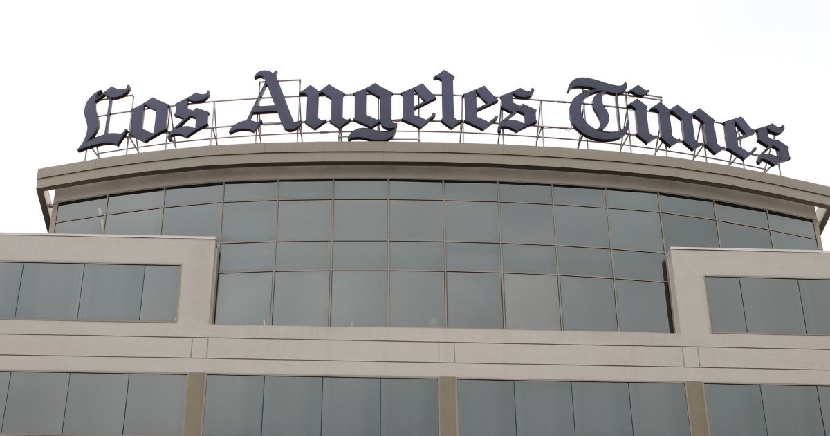 The headquarters of the Los Angeles Times is seen in the above stock image.
