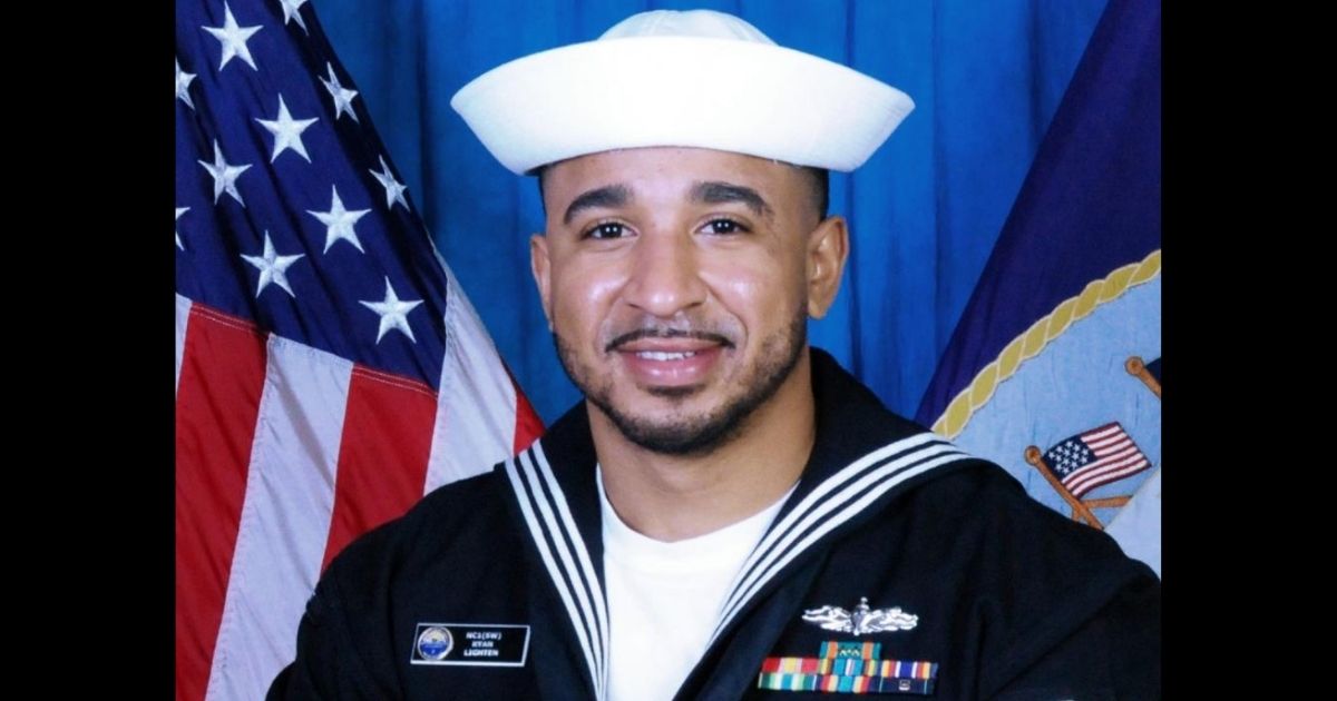Navy Counselor 1st Class Ryan P. Lighten.