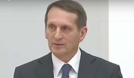 While briefing Russian President Vladimir Putin on the situation in Ukraine on Monday, Russian Director of Foreign Intelligence Sergy Naryshkin got into an exchange with Putin, being told to "speak plainly" to his leader.