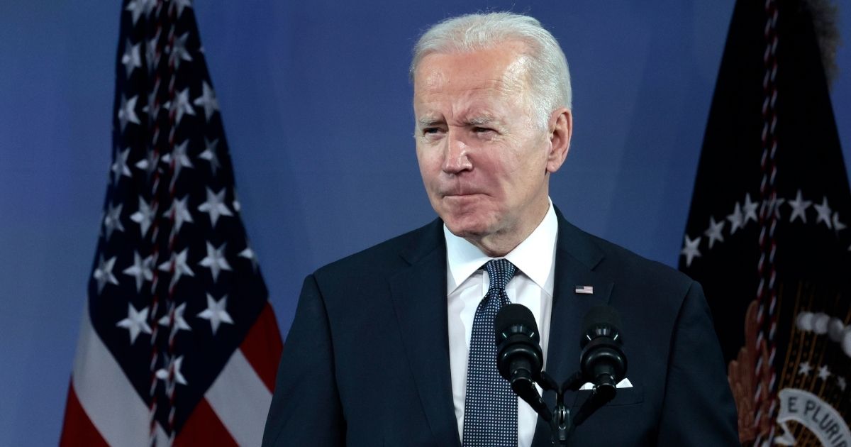 President Joe Biden, pictured speaking Tuesday at the National Association of Counties legislative conference in Washington.