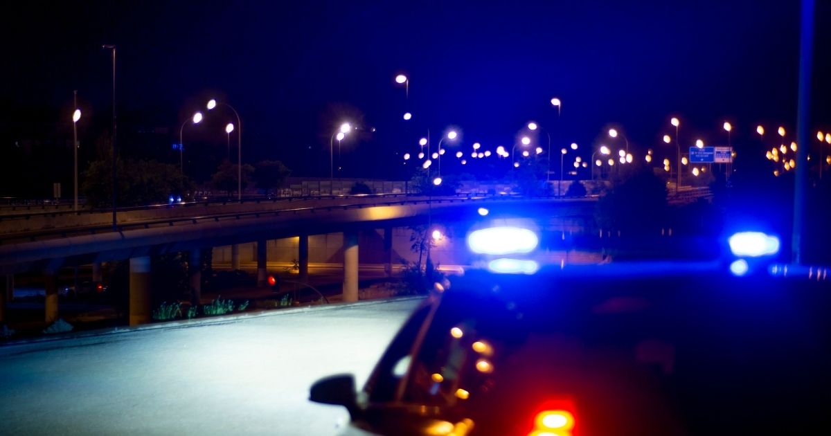 A police car is seen in the above stock image.