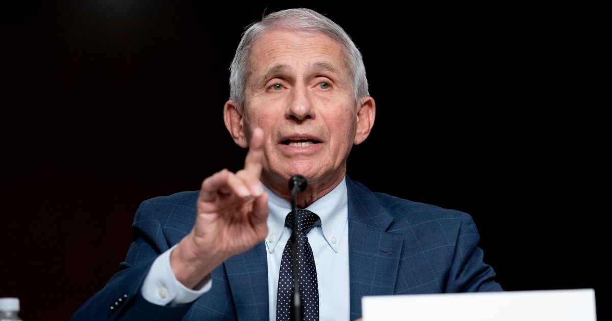Anthony Fauci responds to questions at a Senate Health, Education, Labor and Pensions Committee hearing on Capitol Hill on Jan. 11 in Washington, D.C.