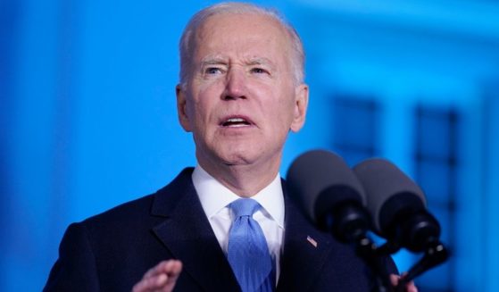 President Joe Biden gave a speech regarding the Russian invasion of Ukraine at the Royal Palace in Warsaw, Poland, on Saturday.