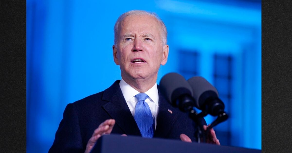 President Joe Biden made another huge gaffe during a speech Saturday in Poland, sending his staff scrambling to spin the comment with extensive clarifications.
