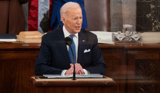 The Civiqs poll shows just 35 percent approve of President Joe Biden's job performance as of Thursday.