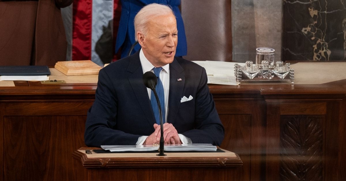 The Civiqs poll shows just 35 percent approve of President Joe Biden's job performance as of Thursday.