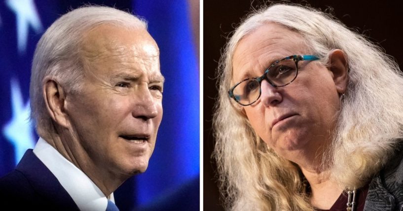 Joe Biden appointee Rachel Levine has been named one of USA Today's 'Women of the Year', despite the fact that he is a biological male.