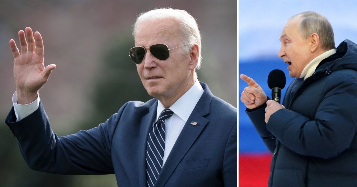 President Joe Biden has seized the opportunity to blame all of America's economic woes on Vladimir Putin for the Russian invasion of Ukraine. Putin has a different explanation, according to a statement released this week.