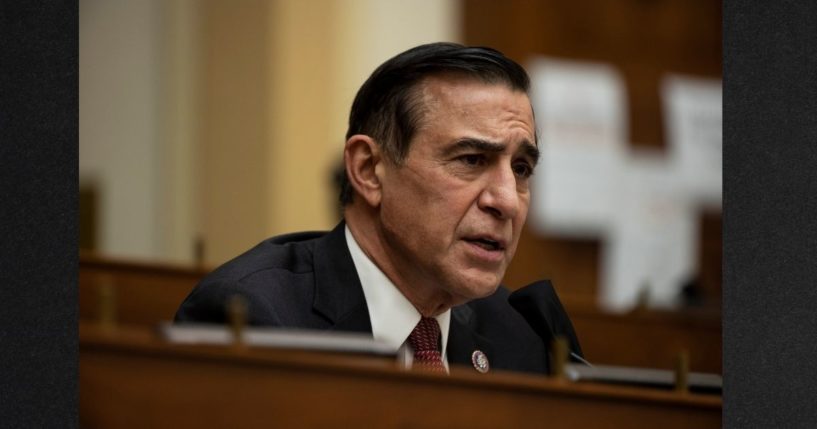 Republican Rep. Darrell Issa of California is calling for an 'investigation into how big tech, mainstream media, and the Democrat industrial complex colluded to suppress the Hunter Biden scandals ... during the last days of the 2020 election.'