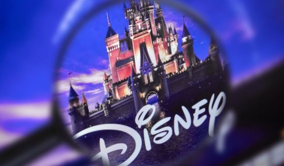 The Disney logo is seen in this stock image.