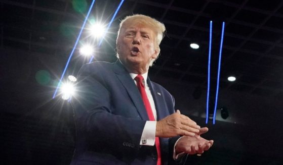 Former President Donald Trump spoke at the Conservative Political Action Conference in Orlando, Florida, on Saturday.