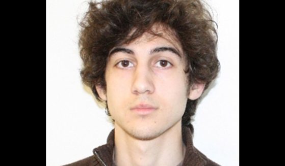 An image released by the FBI on April 19, 2013, shows Dzhokhar Tsarnaev, one of the two brothers who set off a bomb at the Boston Marathon.