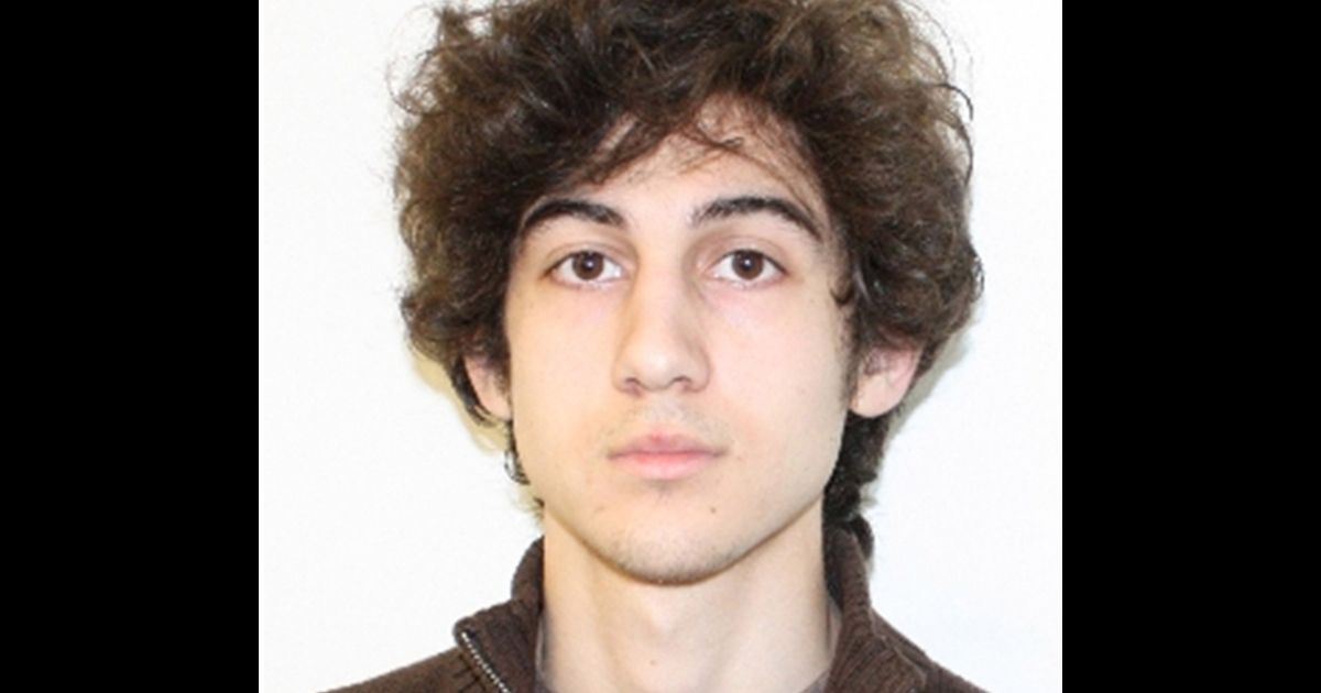 An image released by the FBI on April 19, 2013, shows Dzhokhar Tsarnaev, one of the two brothers who set off a bomb at the Boston Marathon.