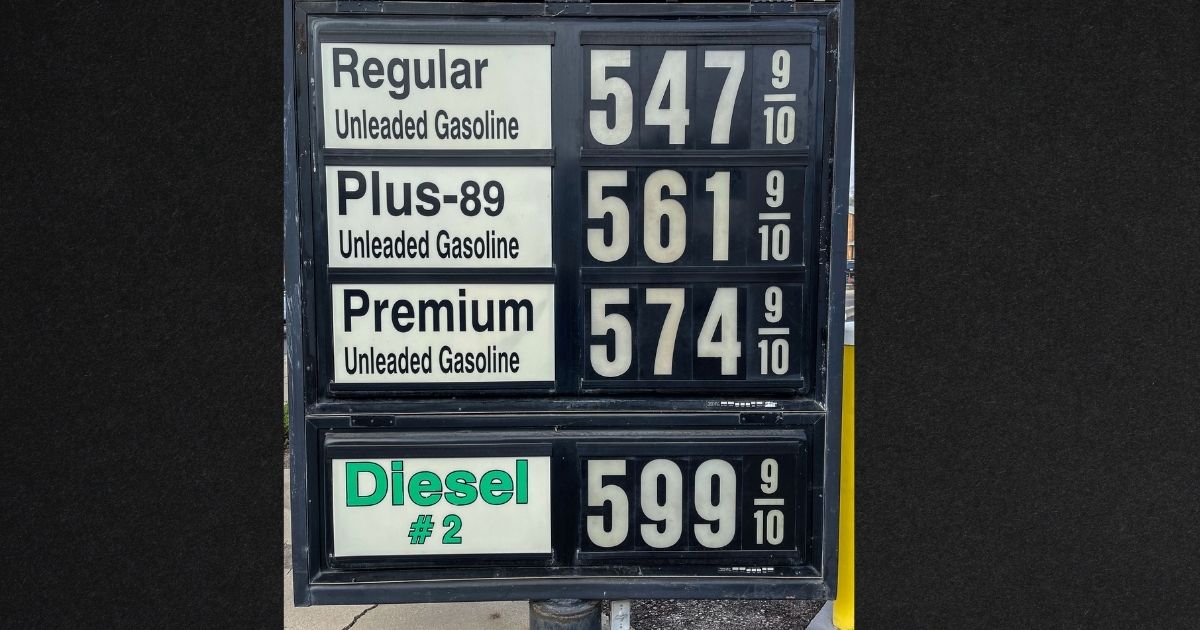 Gas prices at Jim's independent service station in Solvang, Calif., have pushed toward $6 per gallon with diesel fuel now selling for $6 per gallon on March 18.
