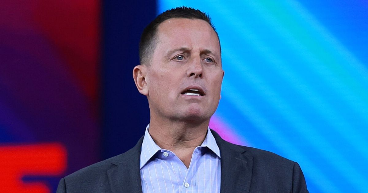 Richard Grenell, former acting director of the national intelligence, speaks during the Conservative Political Action Conference at the Rosen Shingle Creek in Orlando, Florida, on Feb. 25.
