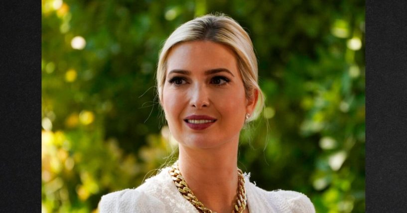 Ivanka Trump, daughter of former President Donald Trump, is seen in a file photo from October 2020. The former first daughter and presidential adviser has partnered with CityServe to provide a million meals to Ukranian refugees in Poland.