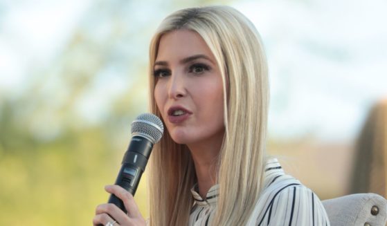 Ivanka Trump speaks at a campaign event in Paradise Valley, Arizona, on Oct. 12, 2020.
