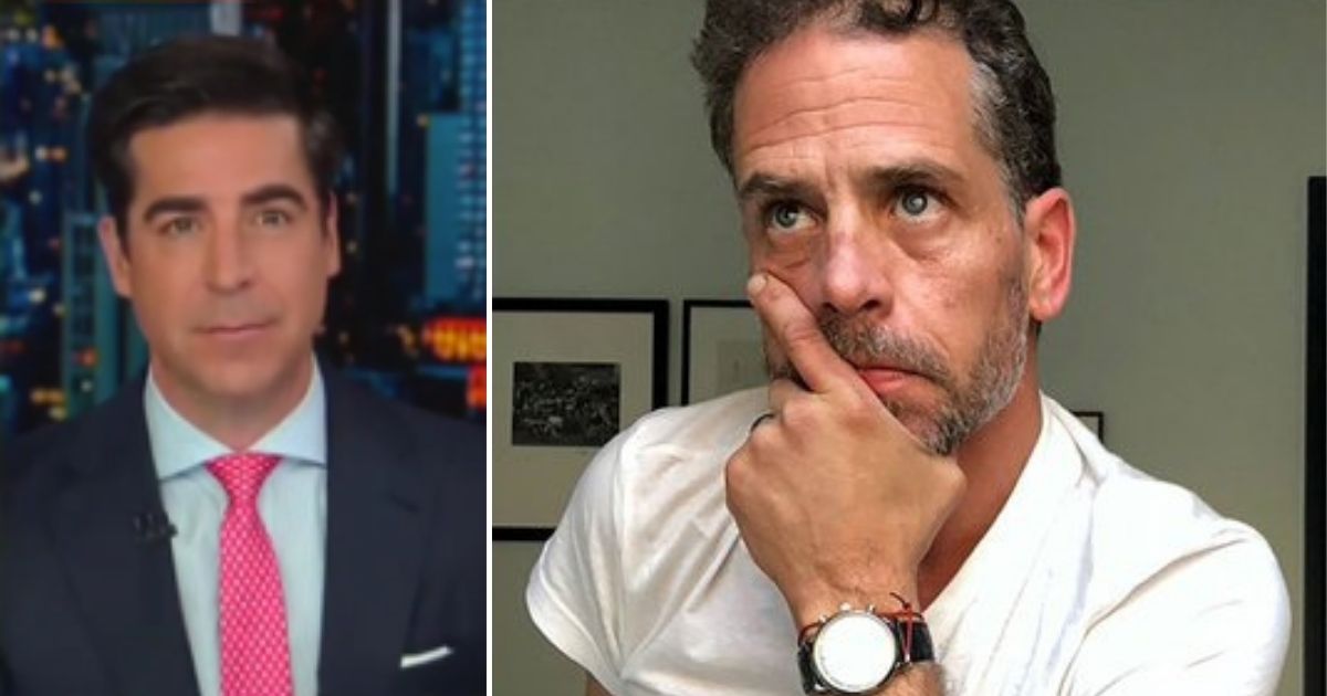 Fox News host Jesse Watters claimed that Hunter Biden will be indicted.