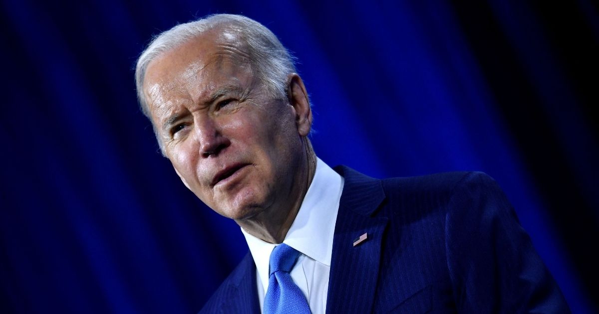 President Joe Biden speaks at the National League of Cities Congressional City Conference in Washington, D.C., on Monday.
