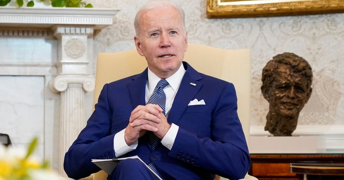 On Friday, President Joe Biden met with Finnish President Sauli Niinisto in the Oval Office of the White House.