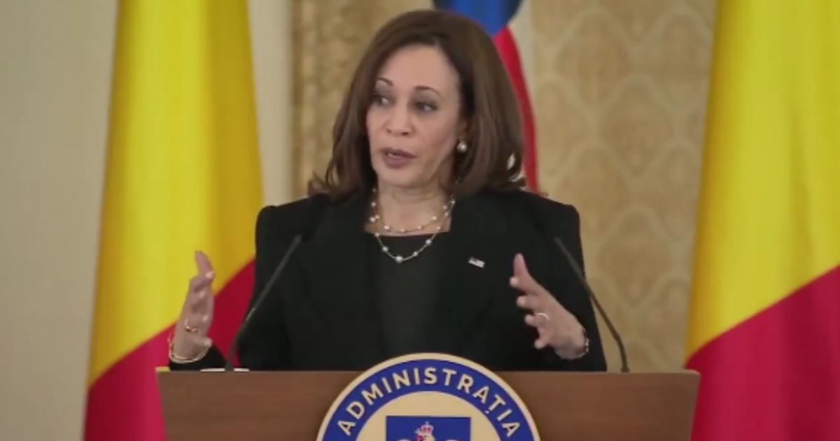 Vice President Kamala Harris gave a rambling response to a question during a news conference on Friday in Bucharest, Hungary.